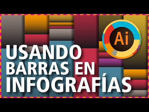 Adobe Illustrator: cómo hacer un grafico de barras creativo paso a paso