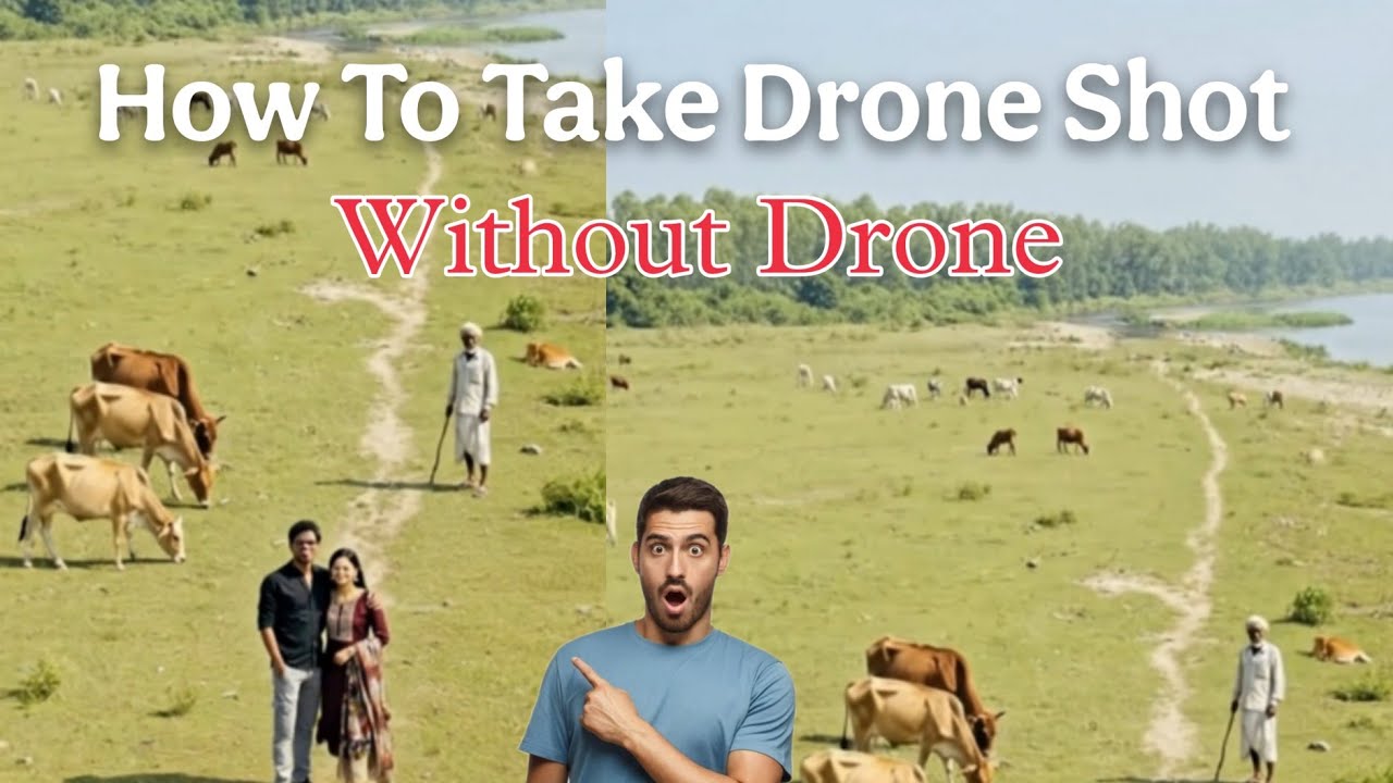 AI Se Drone Video Kaise Banaye l How To Create AI Drone Video l How to create drone shot 