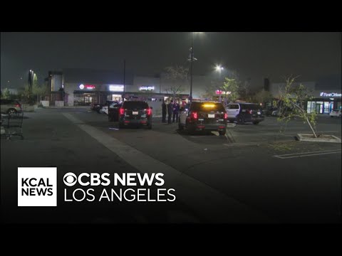 14-year-old killed after gun battle at South Los Angeles strip mall