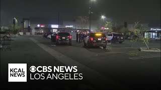 14-year-old killed after gun battle at South Los Angeles strip mall