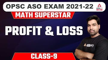 OPSC ASO | Math Demo Class 9 | Profit And Loss in Odia
