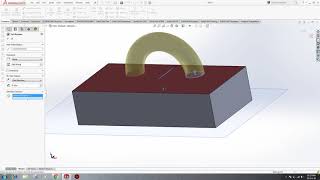 How to Revolve Cut in solid works