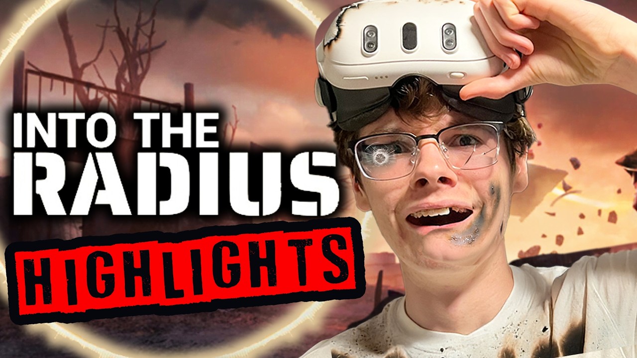 I Tried Into The Radius VR Game HIGHLIGHTS!