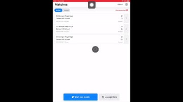 QS Netball app: How to connect to the scoreboard