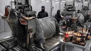 Secret Factory Process Turning Bull Horn into a Luxury Handbag