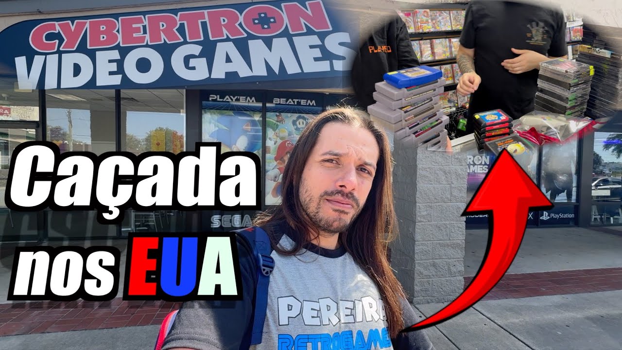 CYBERTRON INSANA 🕹️ LOJA DE GAMES nos 🇺🇸 Estados Unidos USA