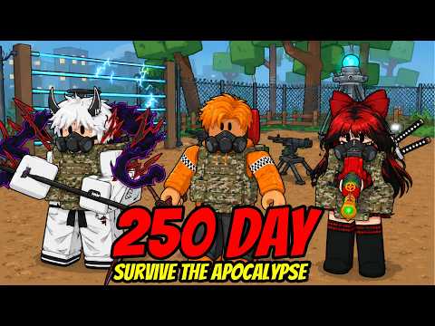 FINALLY 250 DAYS OF SURVIVE THE APOCALYPSE WITH @DefusyahFamily0 @MiniaLuneReal