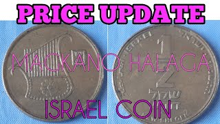 1/2 New Sheqel Israel Coin Value