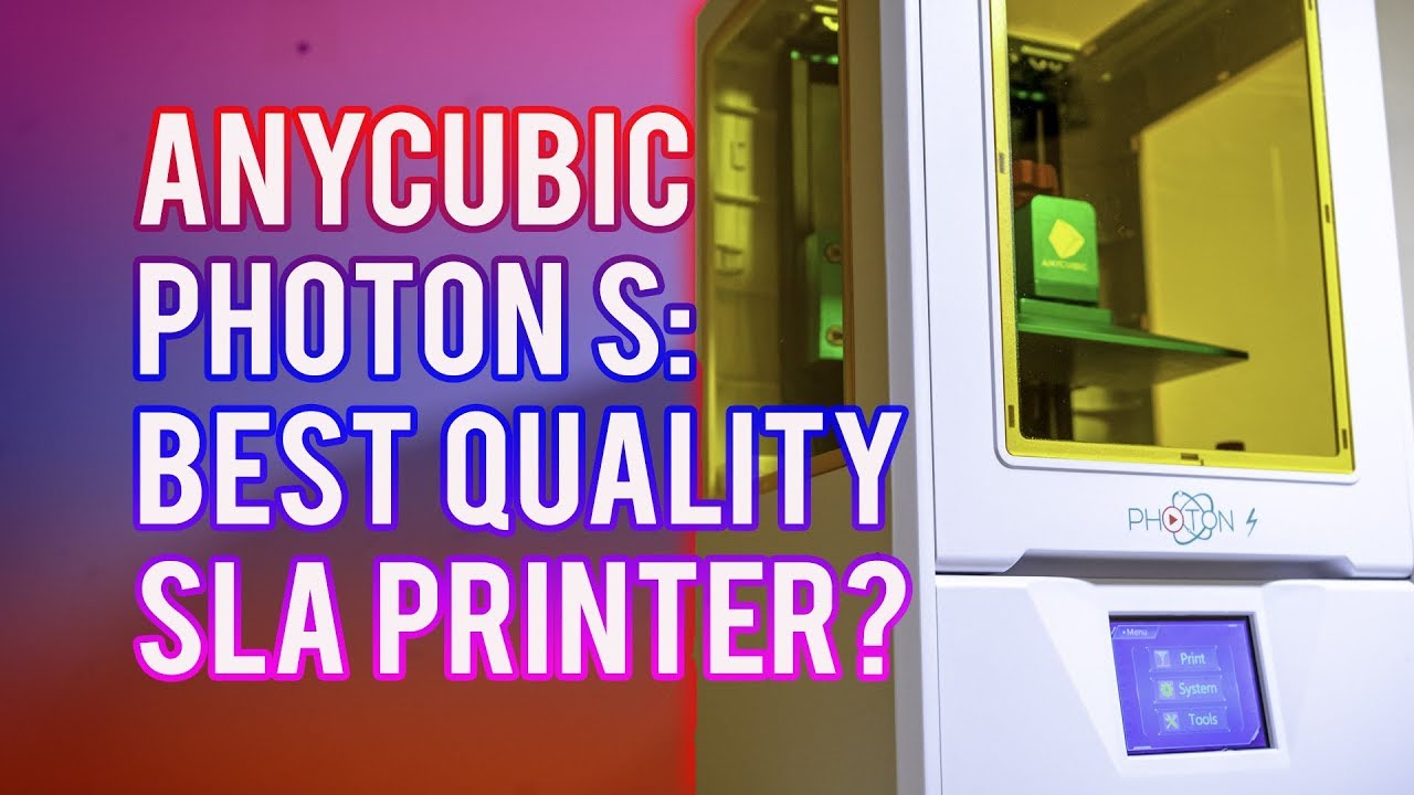 Test de l'imprimante 3D M-SLA Photon S d'Anycubic 