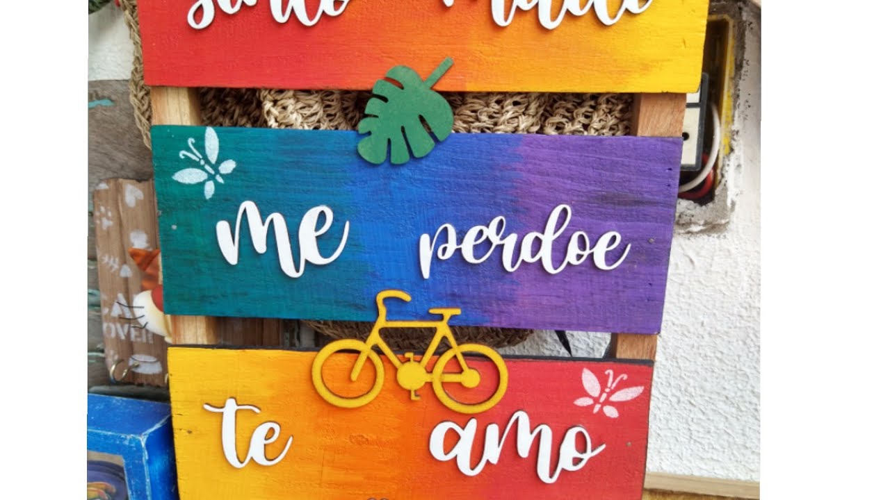 Passo a passo degradê de tintas  em madeira