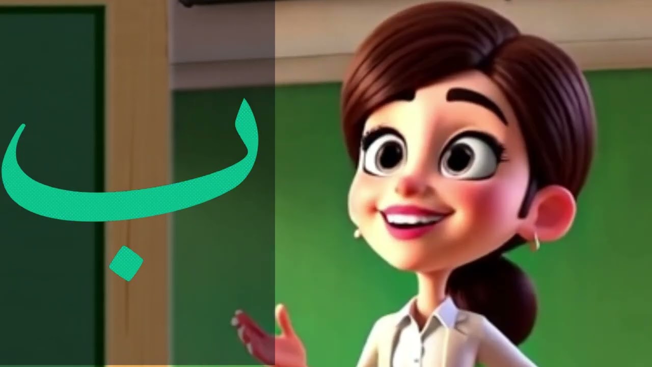 Arabic Alphabet Letters (Baa) - The letter Baa