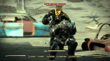 Fallout 4 - Best VATS shot ever