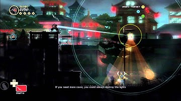 Mark of the Ninja  - Gameplay Walkthrough - Part 1 -  Ink and Dreams 1/2 (X360/XBLA)