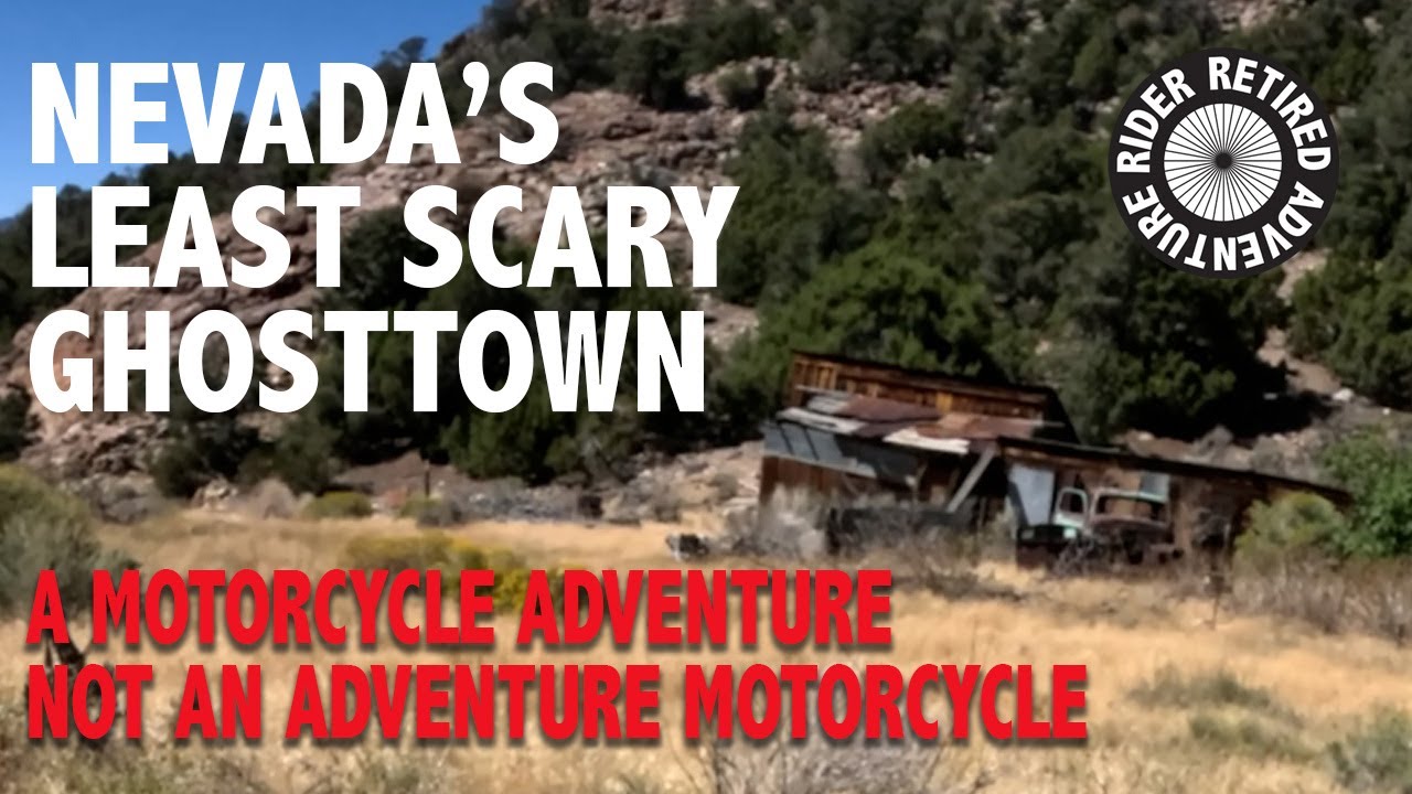 BMW R1200RS goes off-road to search for a Nevada ghost town