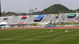 20170429 第16回阪奈和高等学校対抗陸上競技大会  男子4×100mR　T決勝　1組　T10　SSKS5