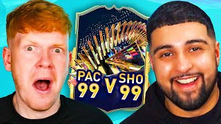 99 PACE VS 99 SHOOTING!! Who wins?