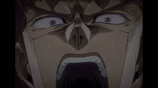 Kakyoin’s scream but kakyoin calms down way faster