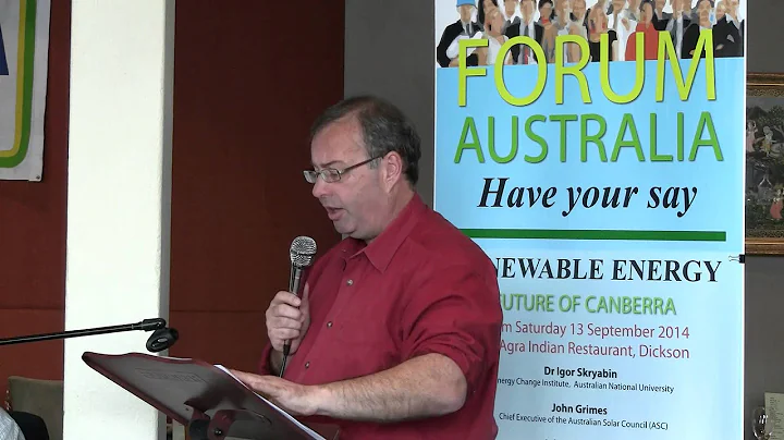 Julian Fitzgerald - Renewable Energy Future of Can...