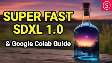 SDXL 1.0 - SUPER FAST Render Times + Google Colab Guide