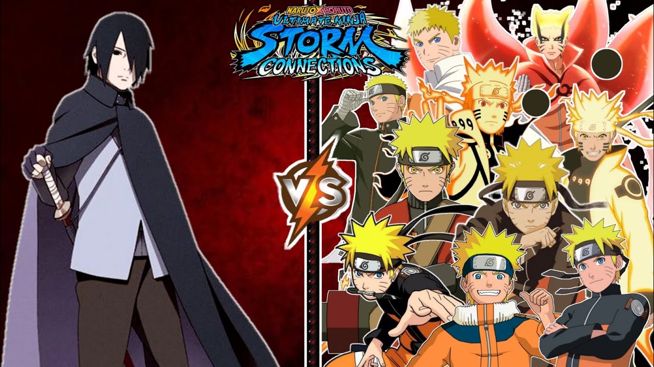 Sasuke vs Naruto (ALL Versions) | This Fight Is CRAZY | Naruto Ultimate Ninja Storm Connections