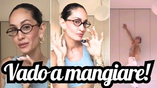 HELENA PRESTES goes out for sushi... but where is JAVIER MARTINEZ?