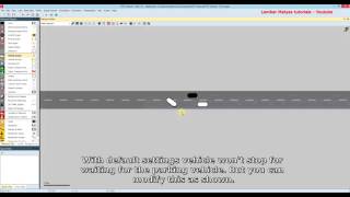 Vissim Tutorial - Lesson 9 - Roadside parking