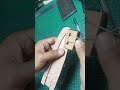 Making fairbairn sykes knife leather sheath #leathercraft #knifesheath #leather #customleather