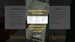 Komponen Modul Ajar #shorts #merdeka #pendidikan Komponen Modul Ajar #shorts #merdeka #pendidikan