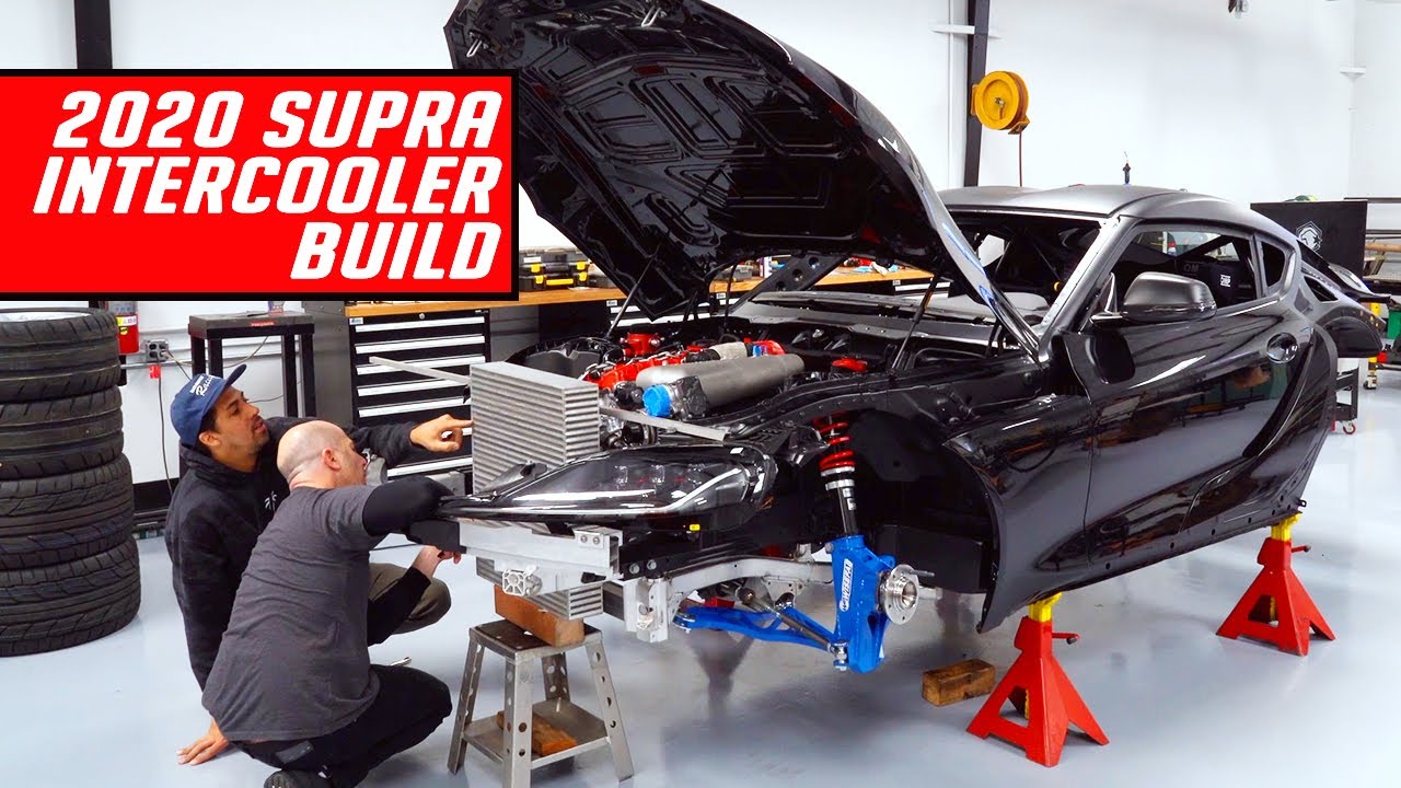 2020 Drift Supra Powder Coat Chassis and Intercooler Build YouTube