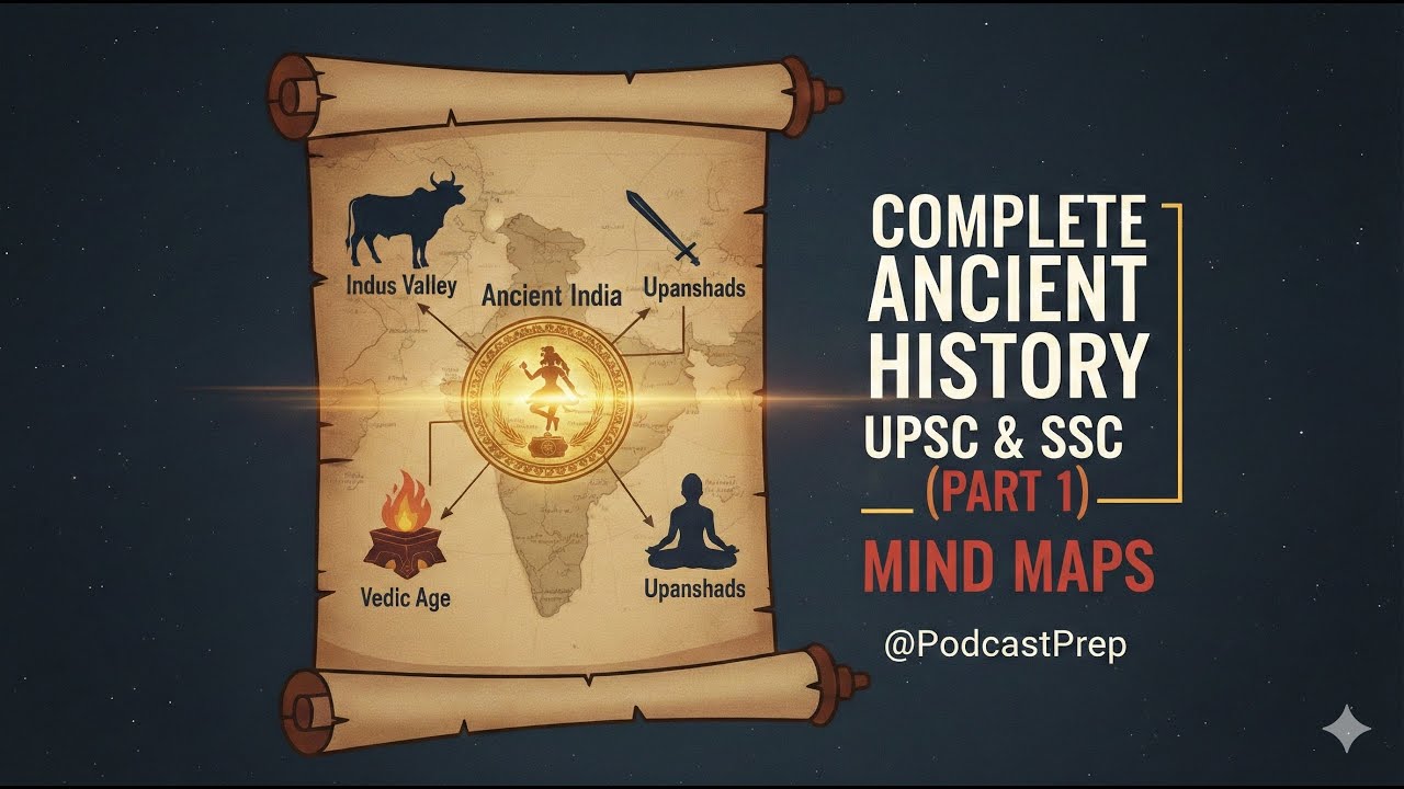 Complete Ancient History for UPSC & SSC (Part 1)