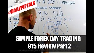 50 PIPS A DAY SIMPLE FOREX DAY TRADING 915 Review Part 2