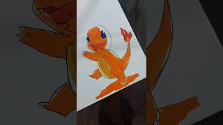 color charmander 🔥 #pokemon #brushpens