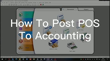 How To Post POS To Accounting 如何把资料从POS发送至Accounting | SQL POS
