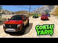 Süper Pikap Arabalar Çoklu Offroad Yarışı Yapıyor - GTA 5