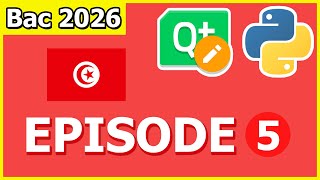 Bac 2026 Pratique Informatique – Correction Épreuve 1 avec Qt Designer &amp; Python