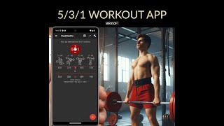 Five3One Wendler 5/3/1 Workout logger App for Android screenshot 2