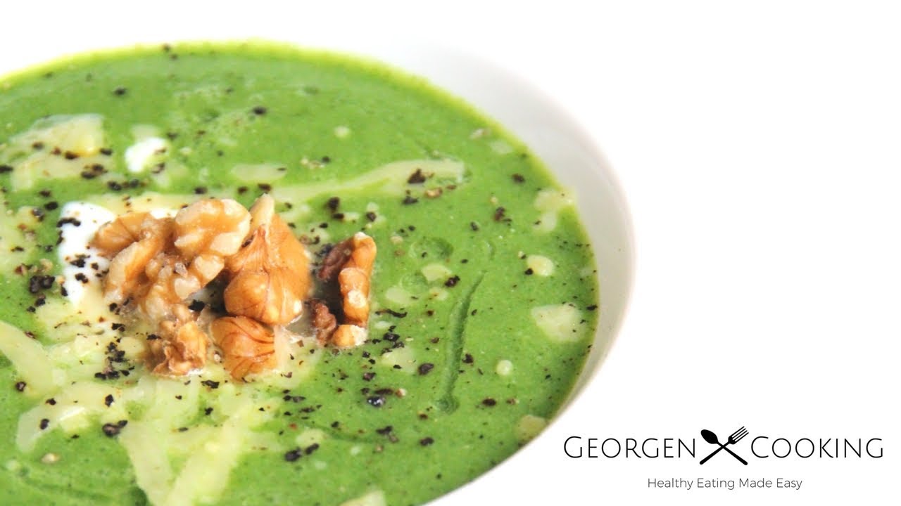 Super Easy Broccoli Soup - Georgen Cooking