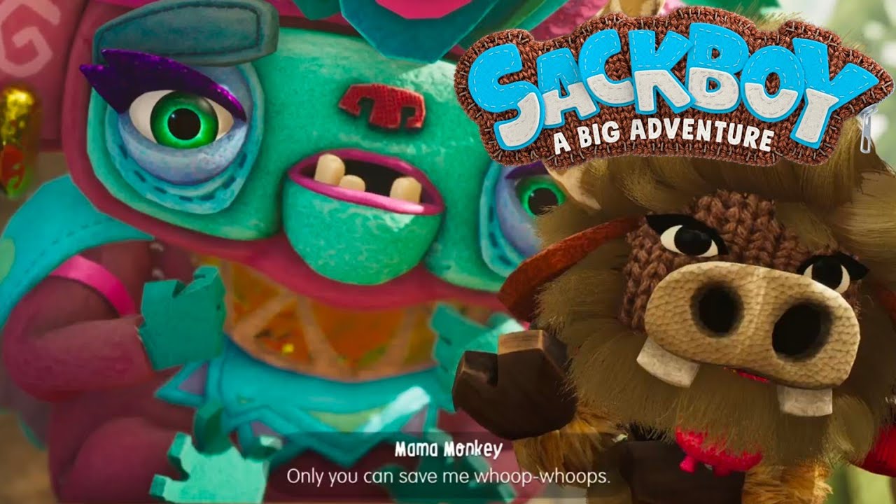 Sackboy: A Big Adventure PS5 - MONKEY BUSINESS | Gameplay Walkthrough Part 14 | LBP