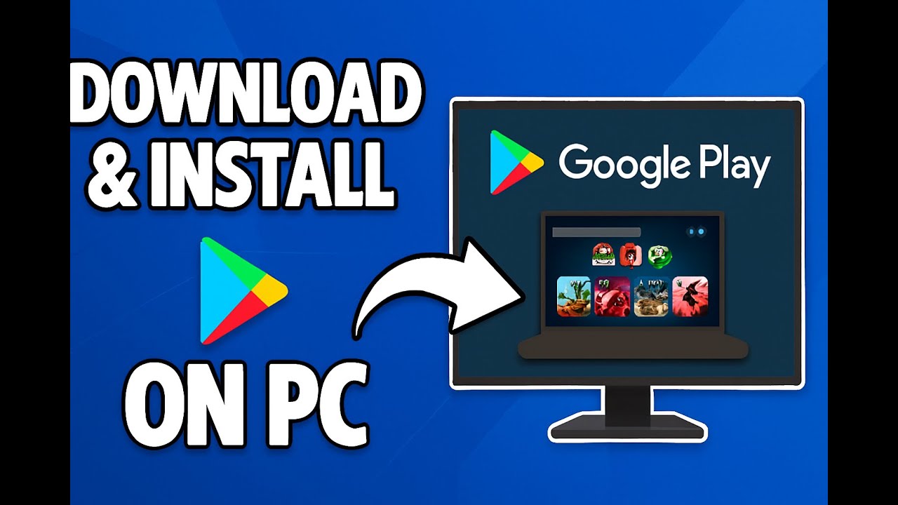 How To Download Google Play App On The PC YouTube 