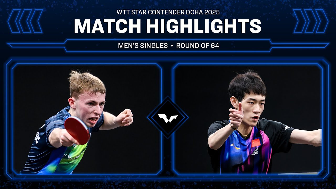 Flavien Coton vs Chen Junsong | MS R64 | WTT Star Contender Doha 2026