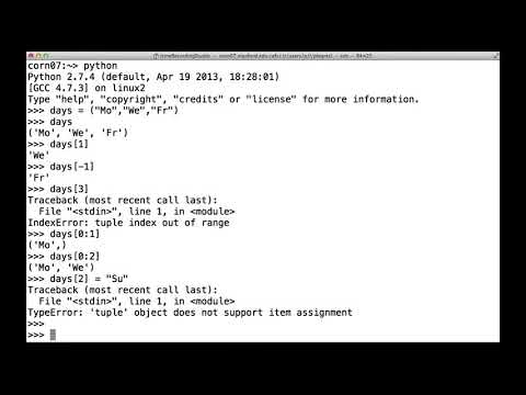 Tuples