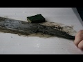 Knife Polishing ASMR: Scrubbing Rust