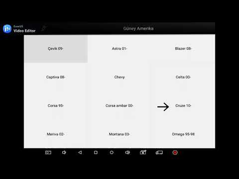 XTOOL PAD 3 TÜRKİYE Chevrolet cruze 2009 ANAHTAR PROGRAMLAMA
