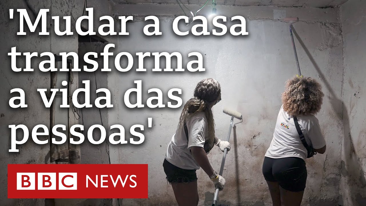 As casas transformadas com reformas feitas por mulheres em comunidade