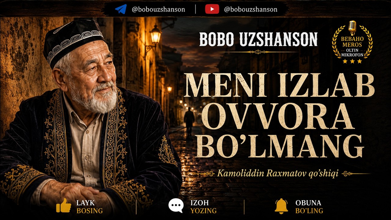 MENI IZLAB OVVORA BO'LMANG | BOBO UZSHANSON