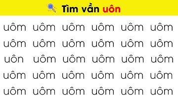 Trò Chơi Tìm Vần Uôn Ươn Giúp trẻ nhanh thuộc vần nhất | Nguyễn Thị Lan Anh