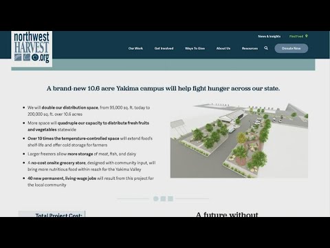 Northwest Harvest fundraising for new distribution center and free community market in Yakima