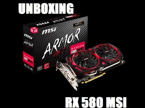 Unboxing Rx 580 Msi Armor Mk2 8g Oc Youtube Unboxing Rx 580 Msi Armor Mk2 8g Oc Youtube