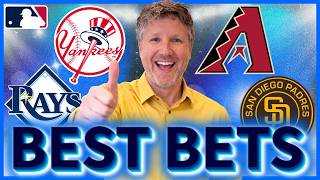 MLB BEST Bets Today! Yankees vs Rays + Diamondbacks vs Padres | Monday MLB Picks