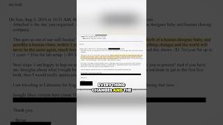 Human cloning and the 'first live birth' timeline — what the emails claim